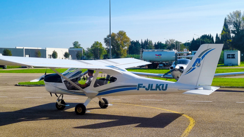 ULM-AEROPRACKT A32-F-JLKU-Aeroclub Vienne Reventin AVR_ Ecole de pilotage ULM 38 Vienne
